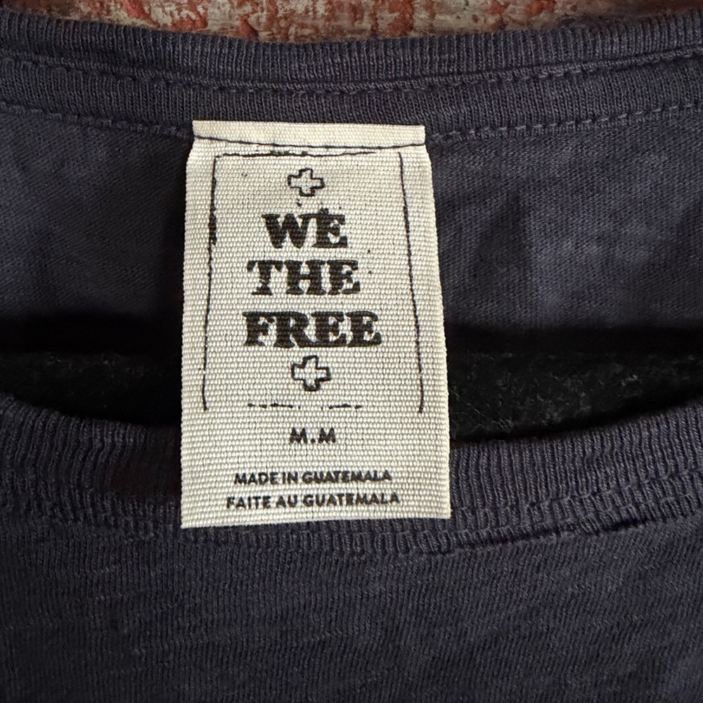 NOT FOR SALE
🖤 We The Free (Free People) Oversized Tee — Size M 🖤 - Picture 3 of 3